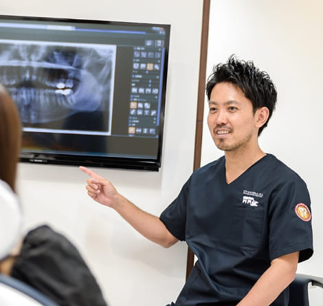 当院では、日本口腔外科学会の認定医として十分な経験を積んだな専門医が抜歯を行います