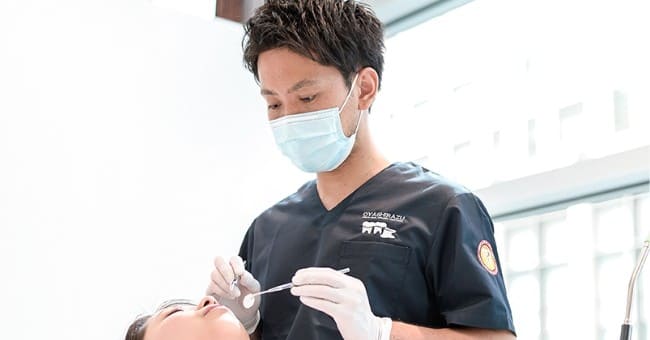 時間をかけずに抜歯可能